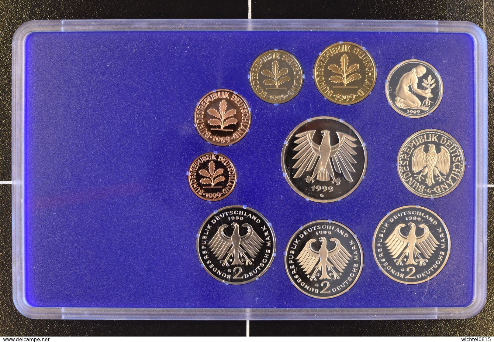 Kursmünzsatz BRD 1999 Prägestätte G [München] - Mint Sets & Proof Sets