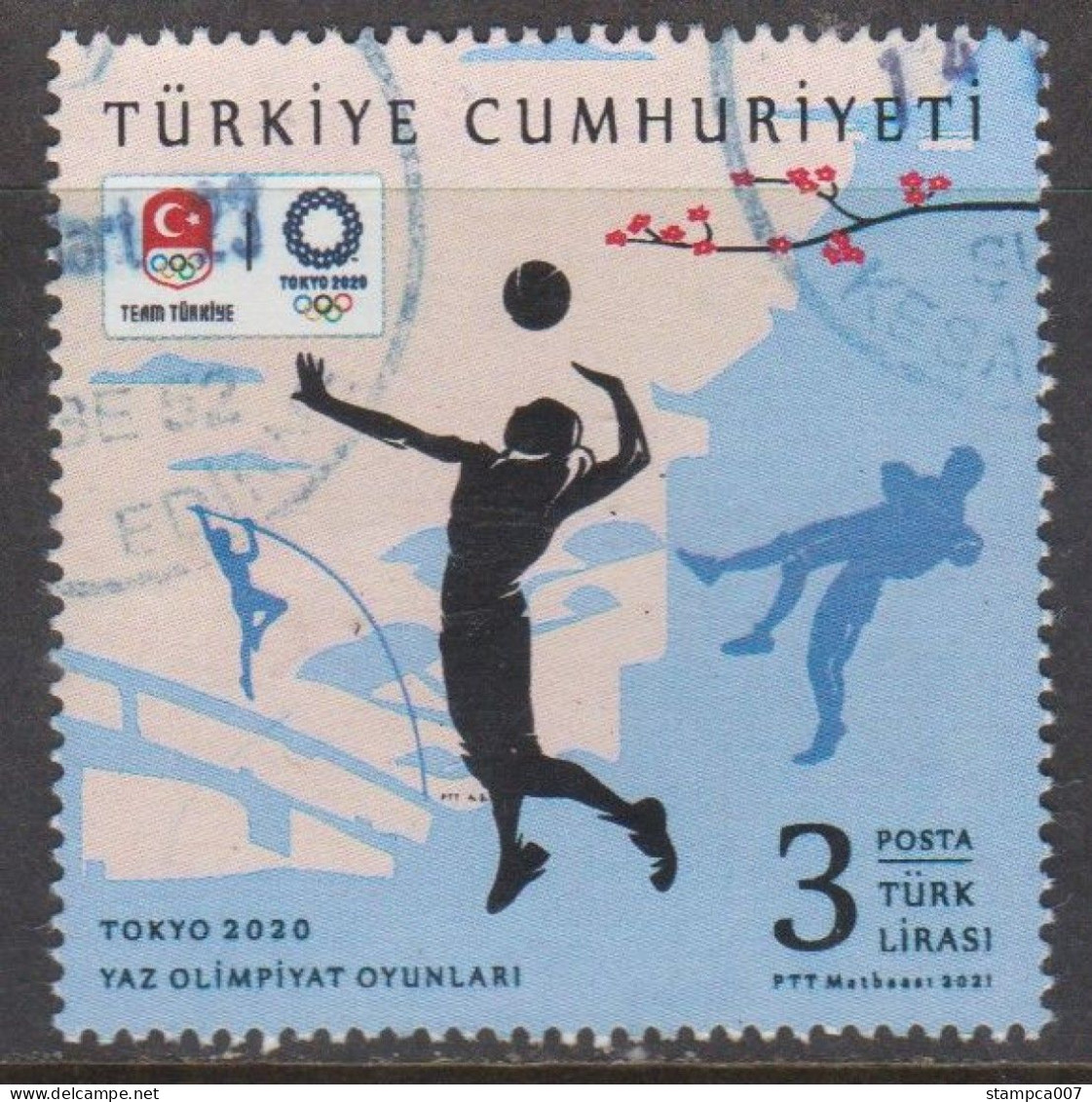 2021 Sport Olympic Games Jeux Olympiques Olympische Spelen - Used Stamps