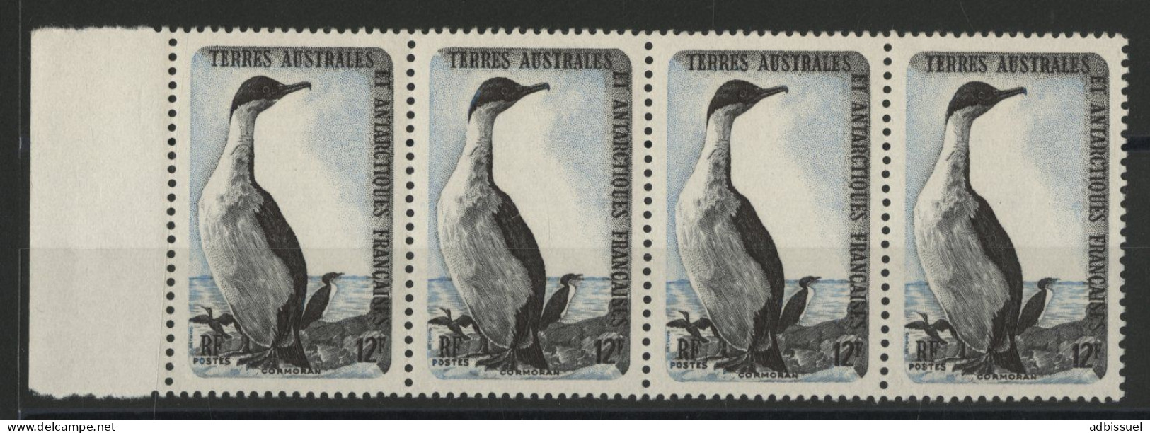 TAAF N° 14 Neufs ** (MNH) Cote 84 € Bande De Quatre Du 12 Fr  Cormoran TB - Nuevos