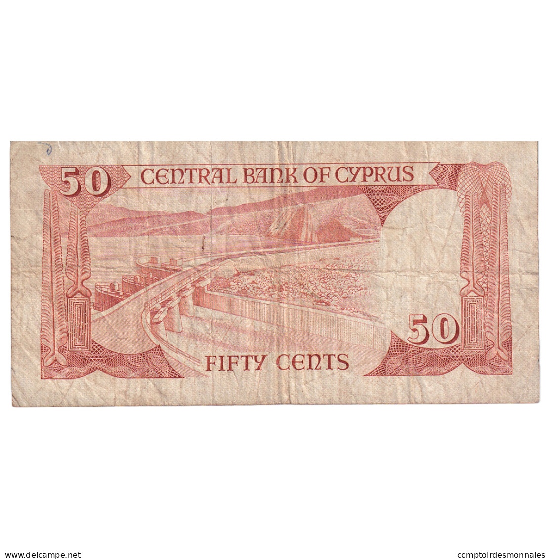 Billet, Chypre, 50 Cents, 1983, 1983-10-01, KM:49a, TB - Zypern