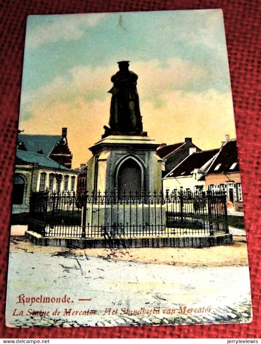 RUPELMONDE  -  Het Standbeeld Van Mercator  - La Statue De Mercator - Kruibeke