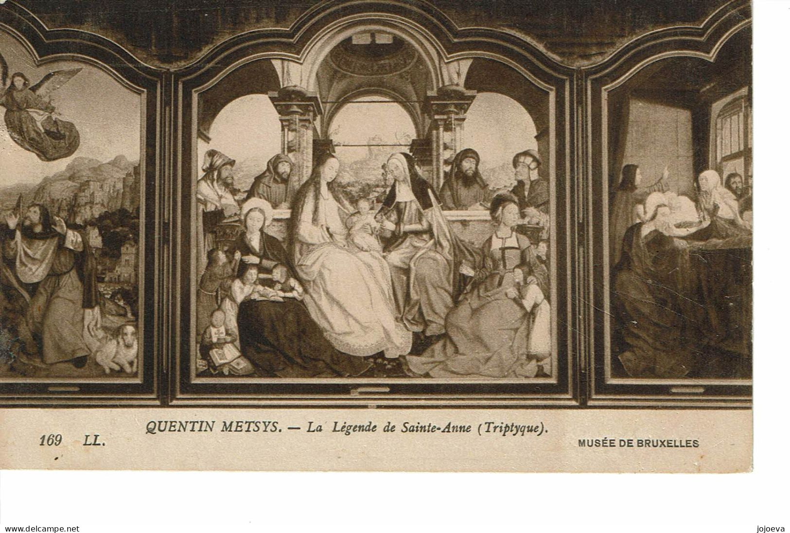 QUENTIN METSYS  La Legende De Sainte-Anne - Musées
