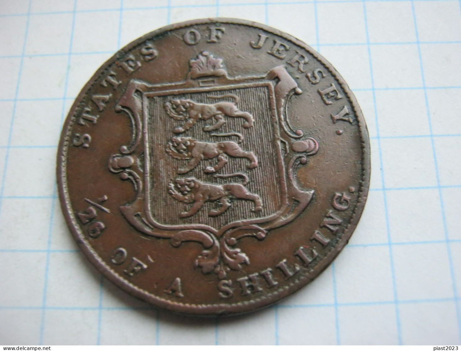 Jersey 1/26 Shilling 1844 - Jersey