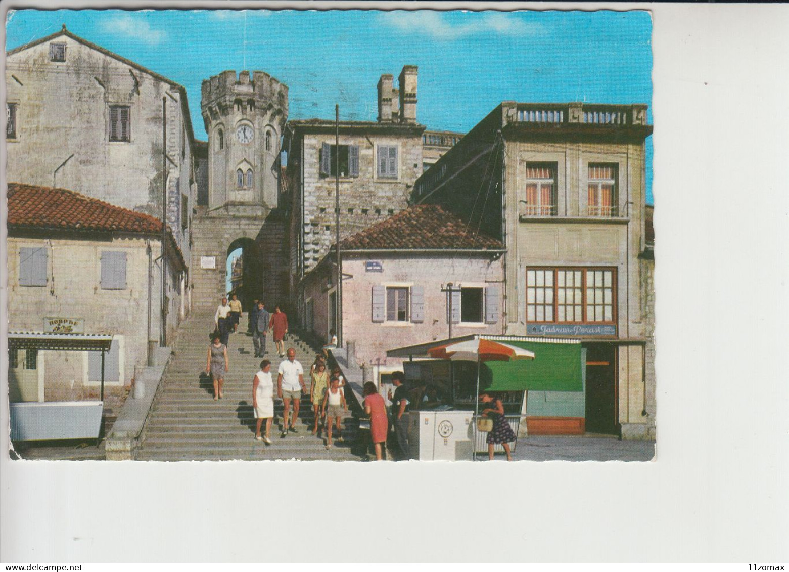 Yugoslavia Red Cross Solidarity Week On Postcard Herceg Novi (me005) - Bienfaisance