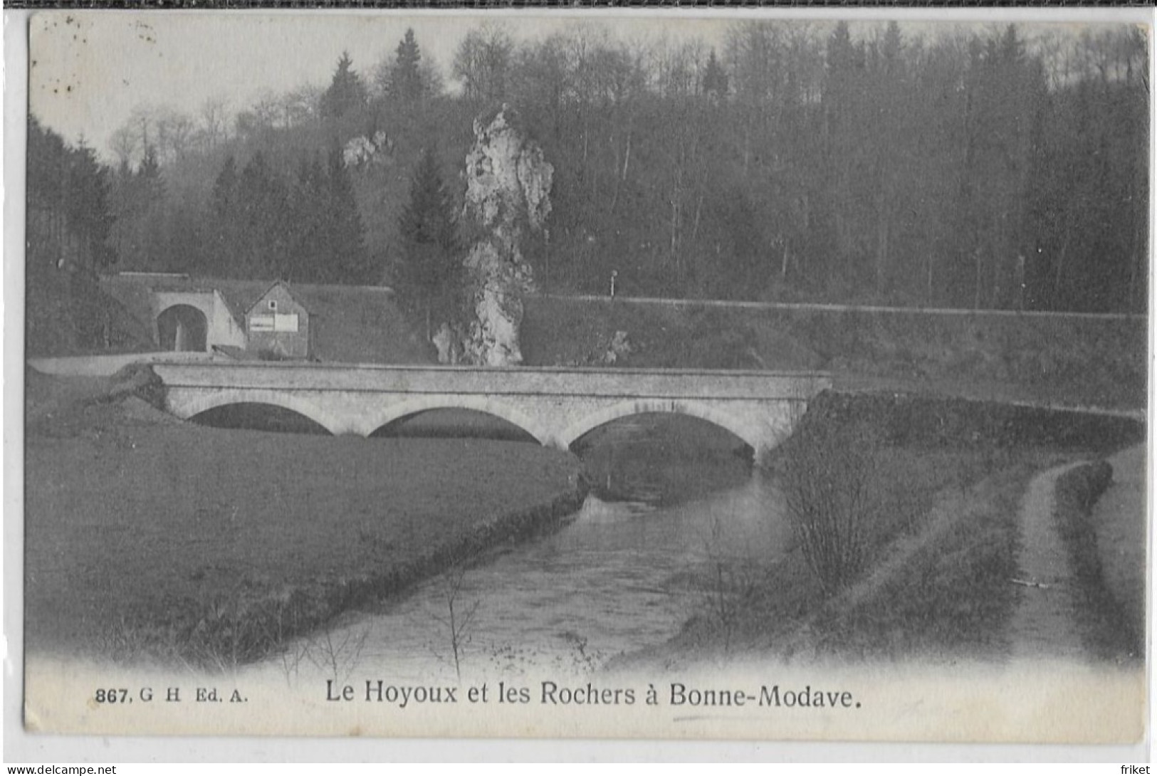 - 3473 - MODAVE   Le Hoyoux Et Les Rochers - Modave