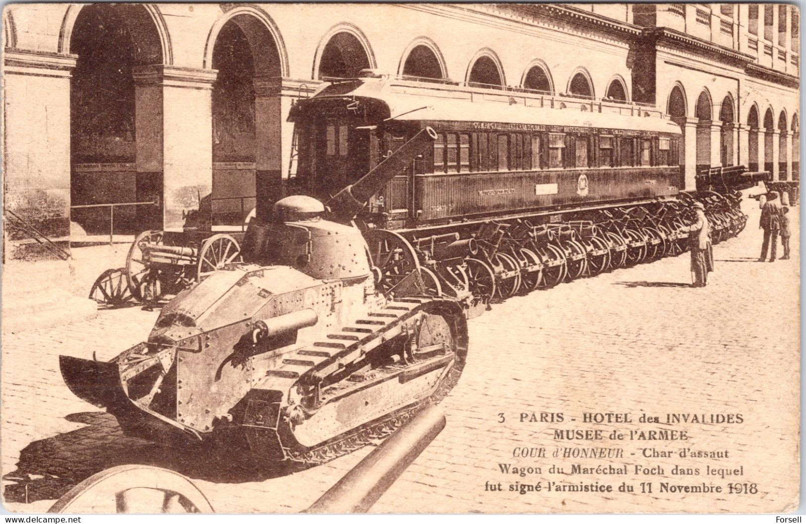 Paris , Hotel Des Invalides & Musee De L'armee  (sent 1926) - Musées