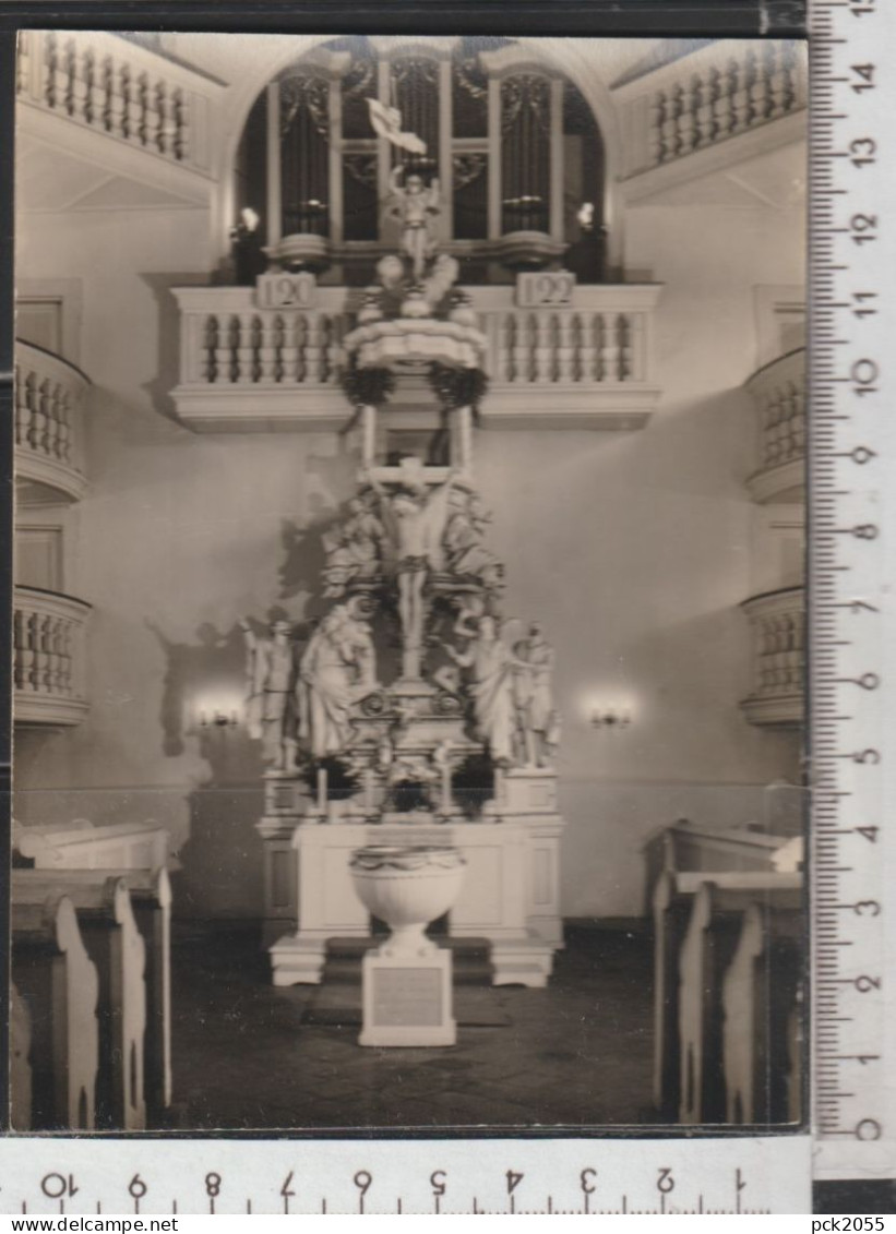 Carlsfeld -  Altar Der Historischen Kirche  Original - Aufnahme - Nicht Gelaufen ( AK 4663) Günstige Versandkosten - Aue