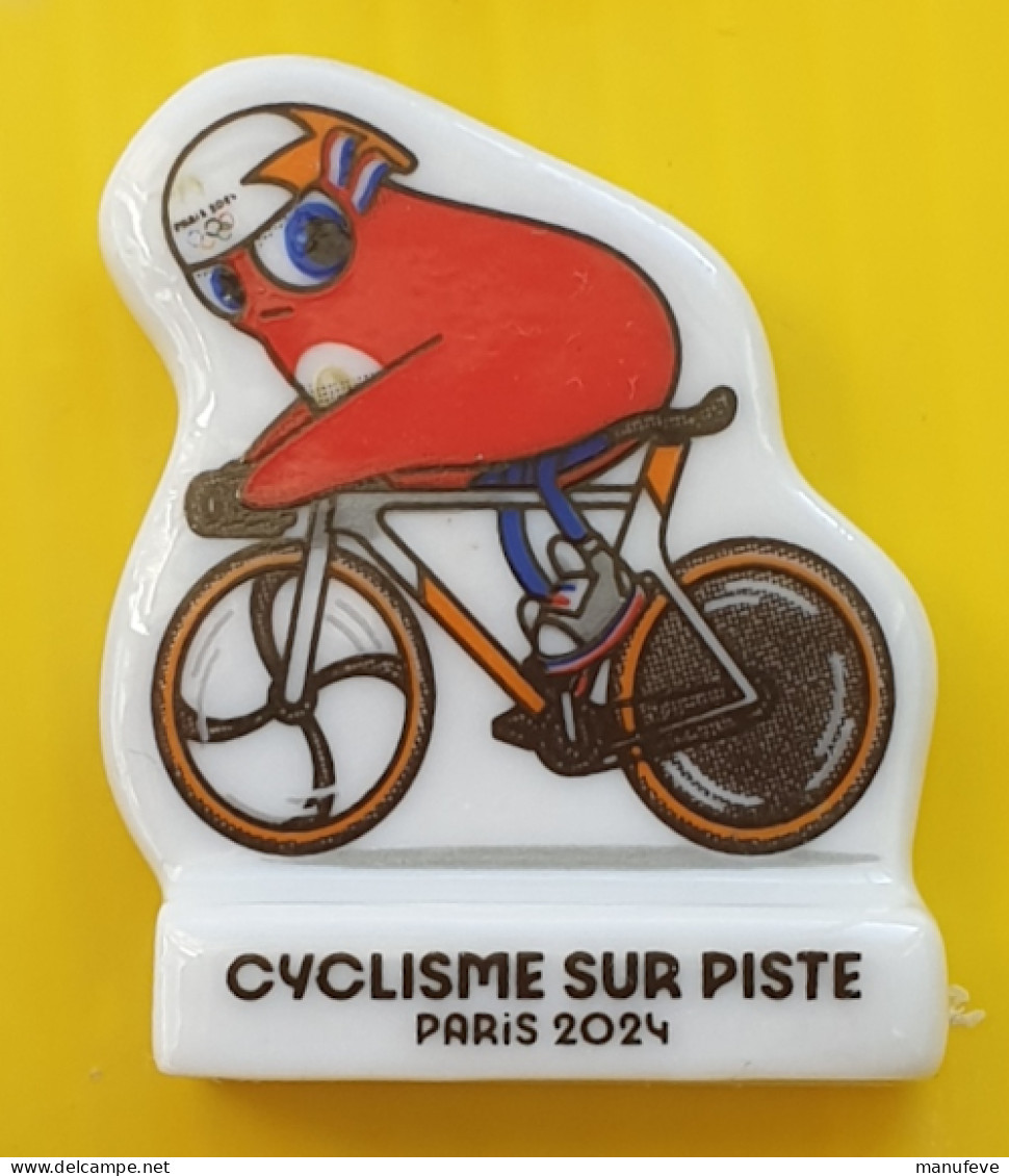 Fève - Jeux Olympiques Paris 2024 - Phryges - Cyclisme Sur Piste - Vélo - Sports