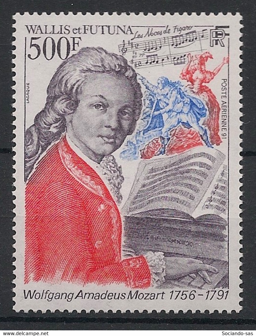 WALLIS ET FUTUNA - 1991 - PA N°YT. 172 - Mozart - Neuf Luxe ** / MNH / Postfrisch - Neufs