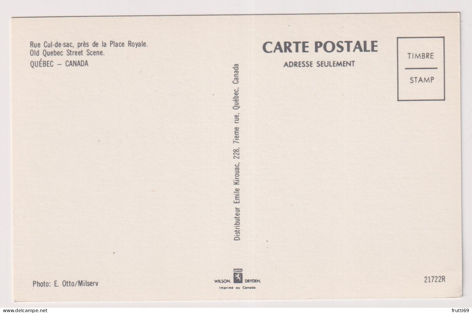AK 199627 CANADA - Québec - Le Chateau Frontenac - Québec - Château Frontenac