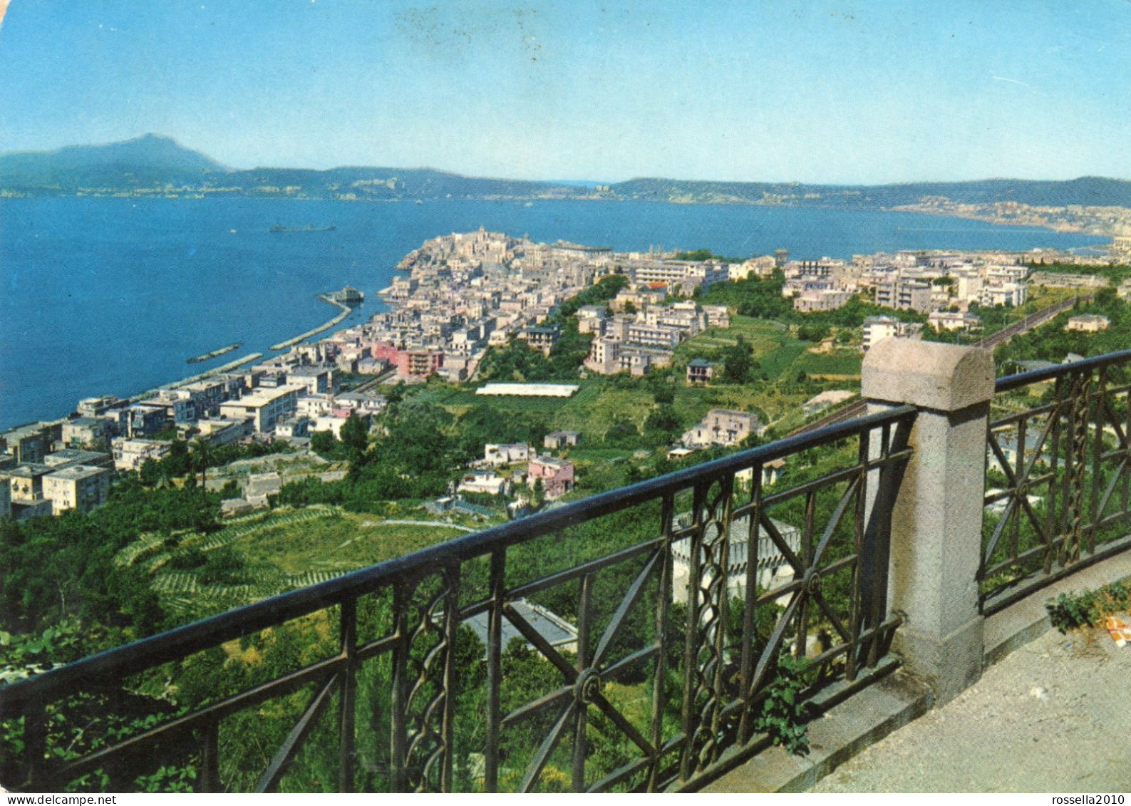 CARTOLINA ITALIA 1971 NAPOLI POZZUOLI PANORAMA  Italy Postcard ITALIEN Ansichtskarten - Pozzuoli