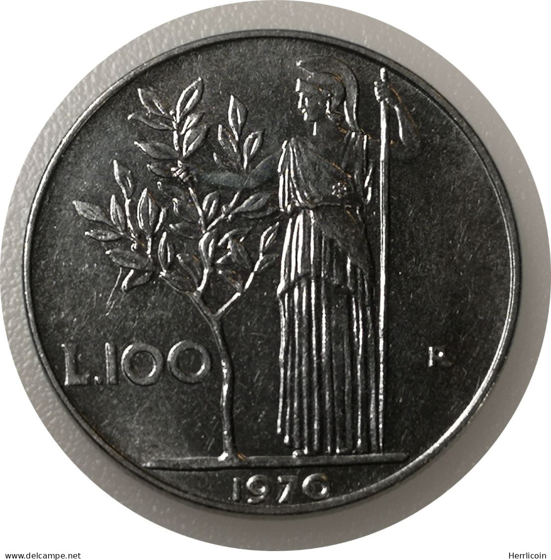 1970 - 100 Lire - Italie [KM#96.1] - 100 Liras