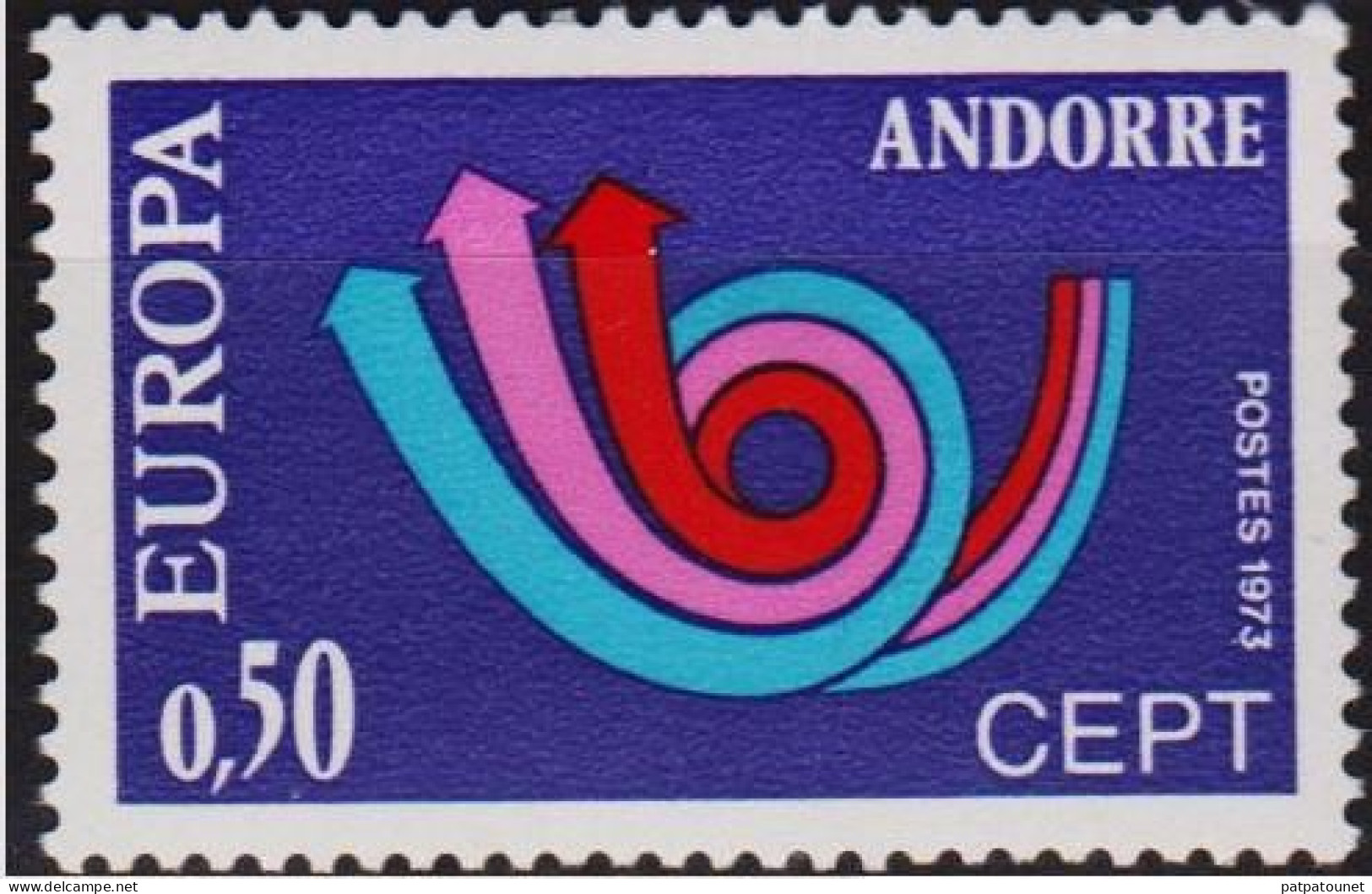 Europa CEPT Andorre Français YV 226 1973 MNH Cote 18 Euros - 1973