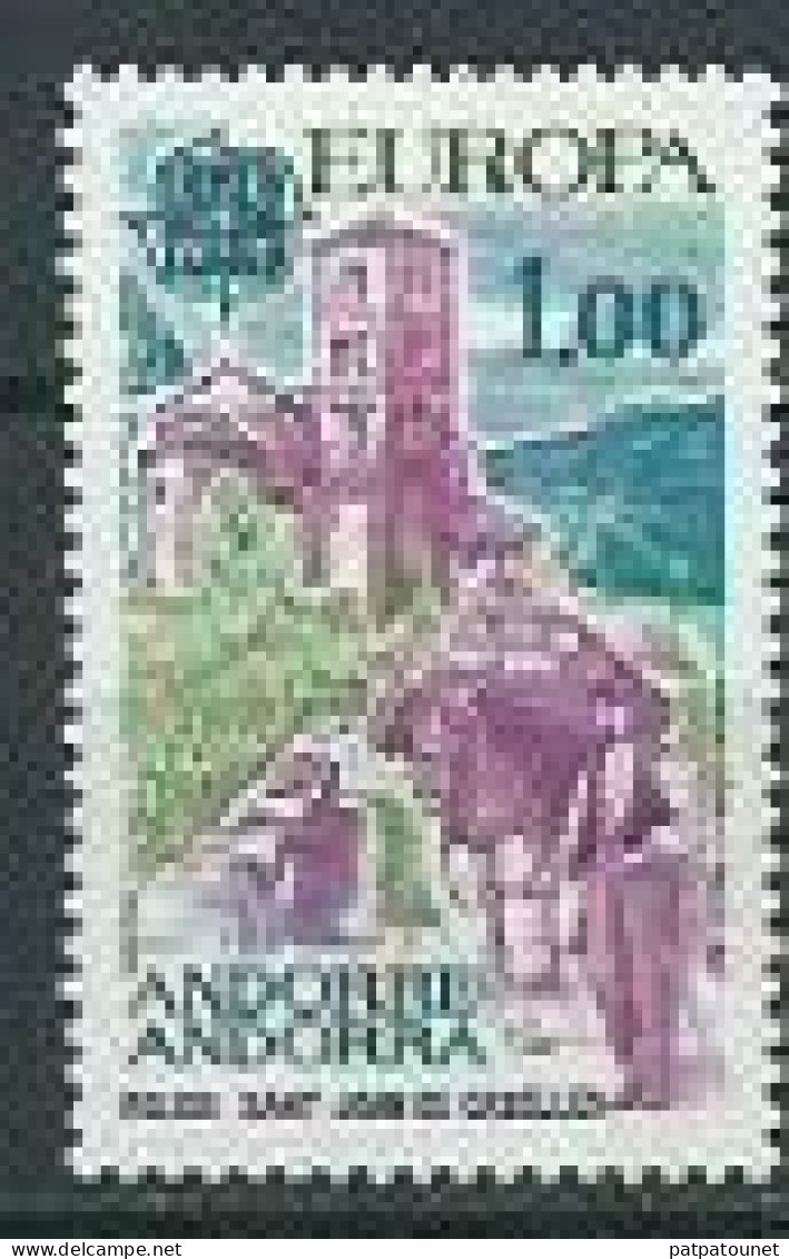 Europa CEPT Andorre Français YV 261 1977 MNH Cote 9 Euros - 1977