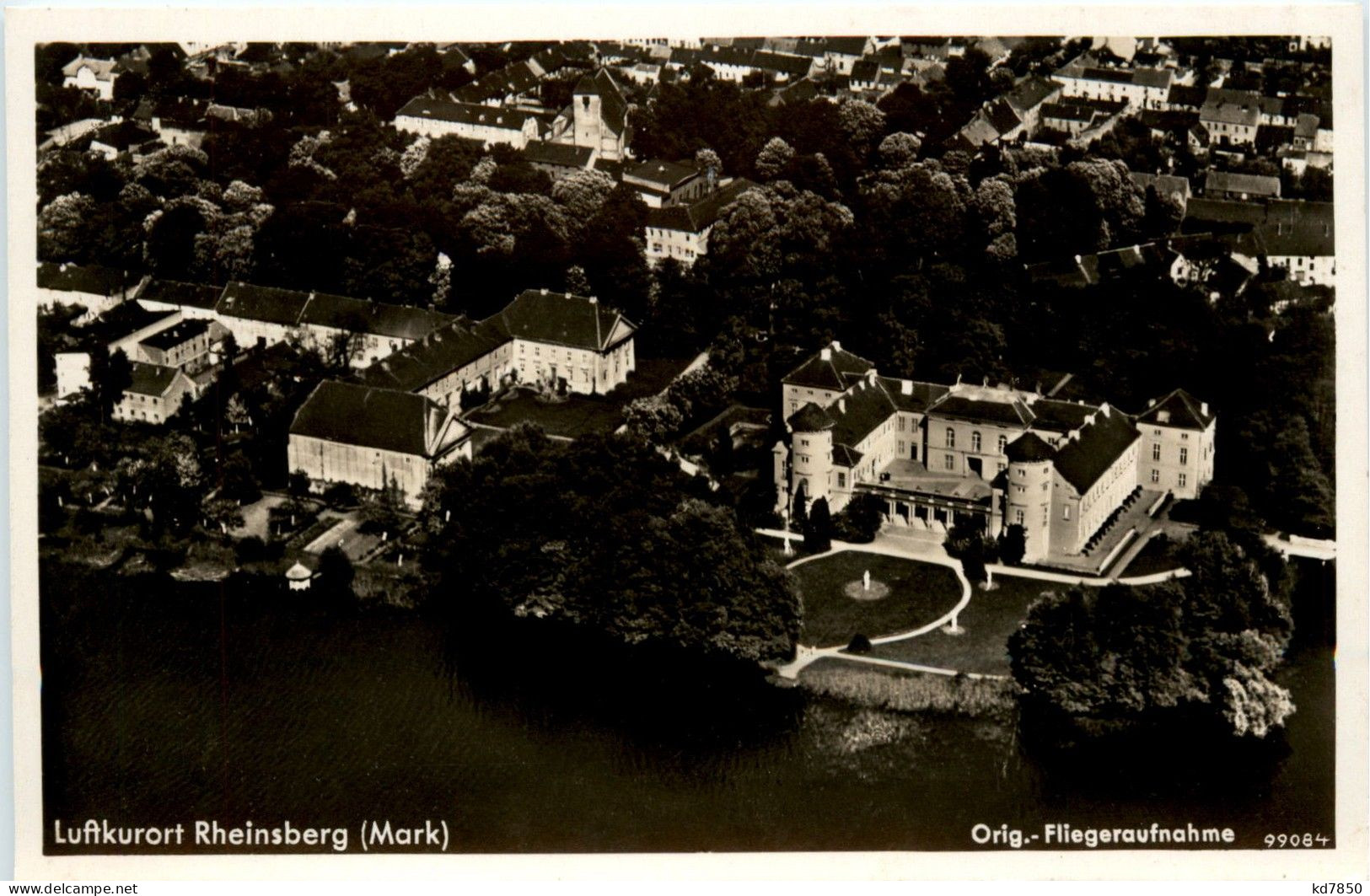 Rheinsberg - Fliegeraufnahme - Rheinsberg