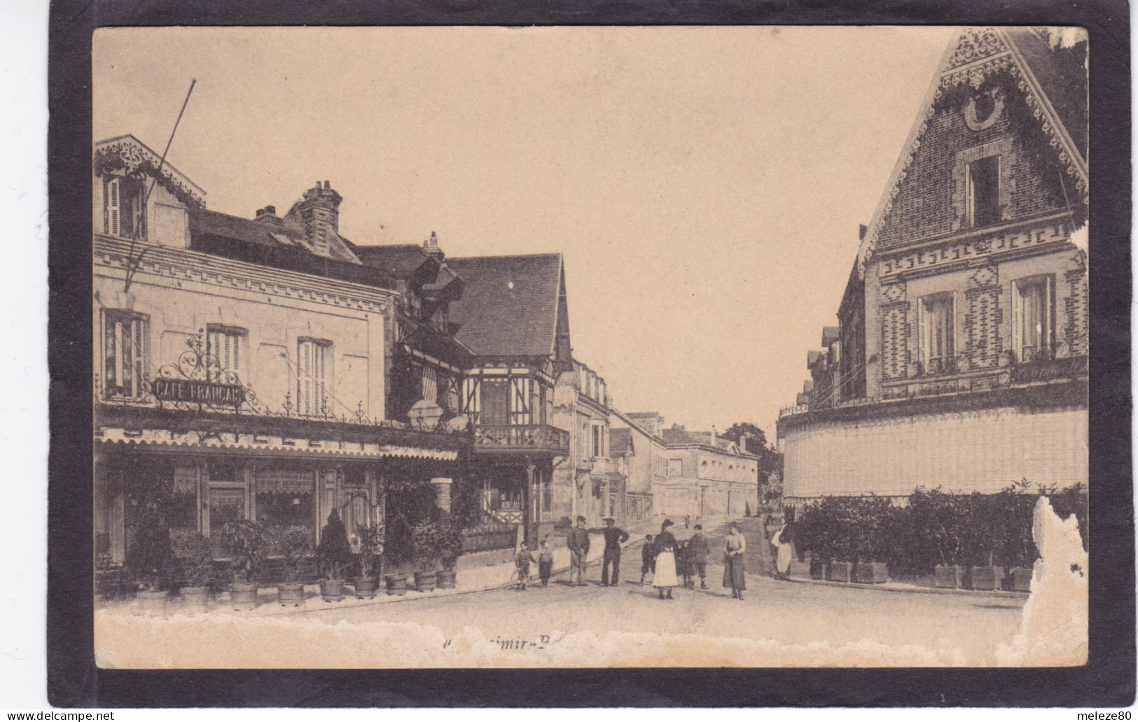 76  Montivilliers   Rue Casimir Périer  1917  2 Scans - Montivilliers