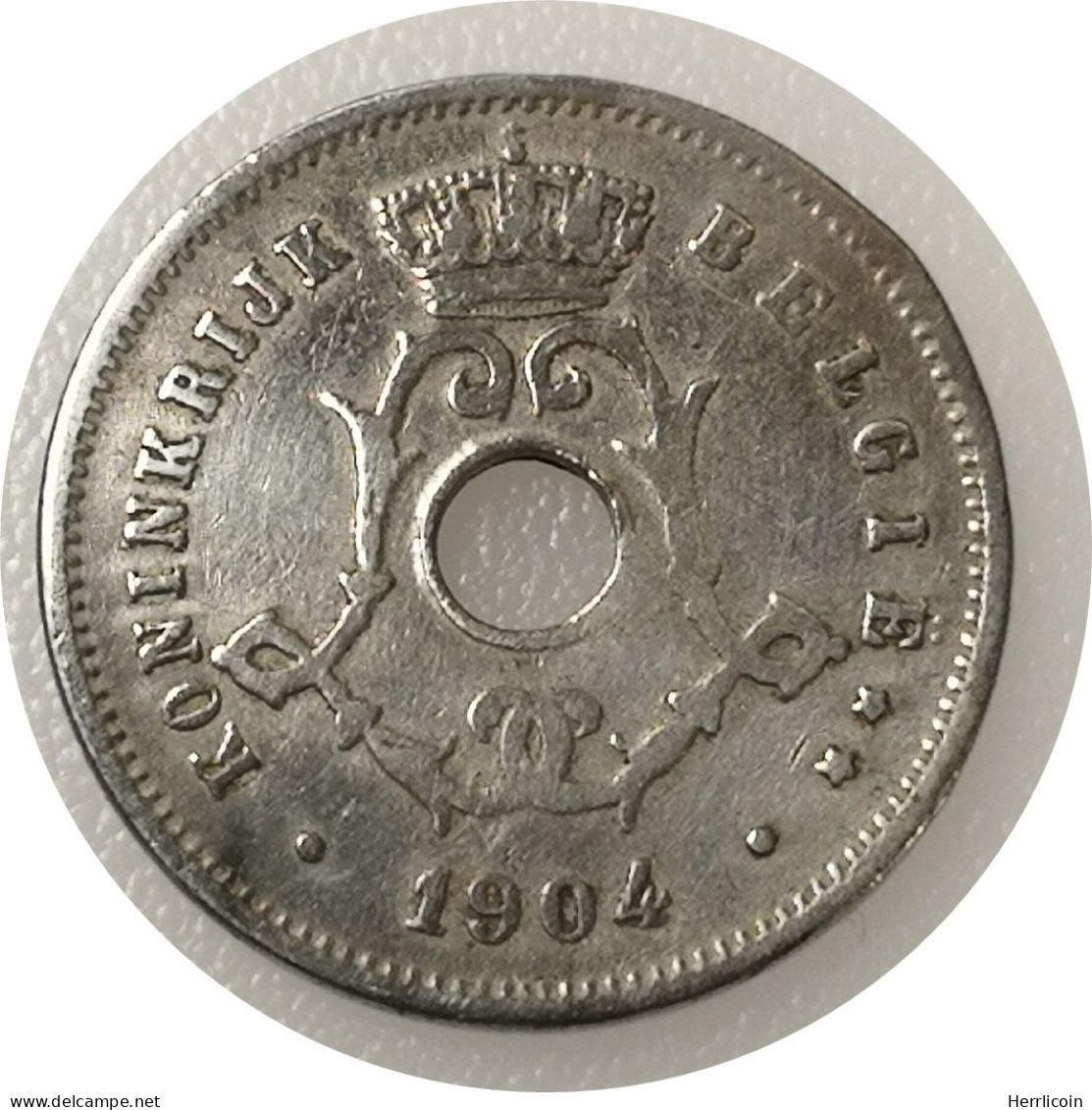 Monnaie Belgique - 1904 - 5 Centimes - Léopold II - Type Michaux En Néerlandais - 5 Centimes