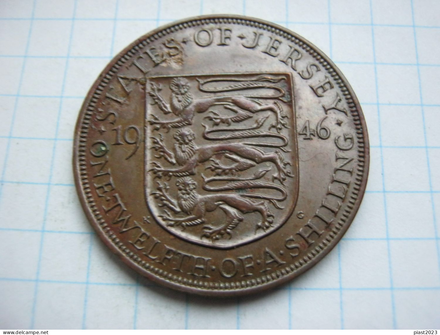 Jersey 1/12 Shilling 1946 - Jersey