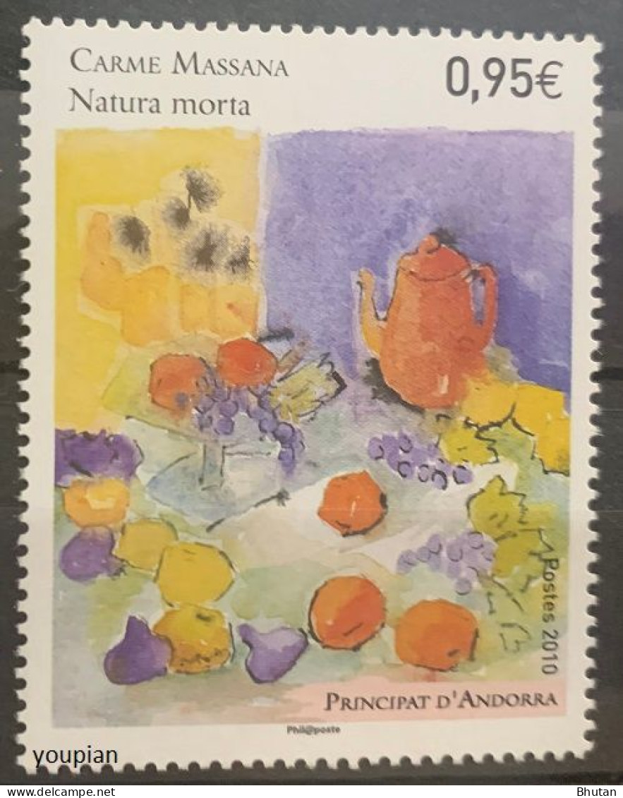 Andorra (French Post) 2010, Art, MNH Single Stamp - Nuovi