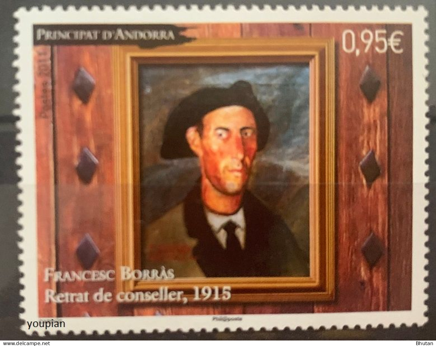 Andorra (French Post) 2011, Art, MNH Single Stamp - Nuovi