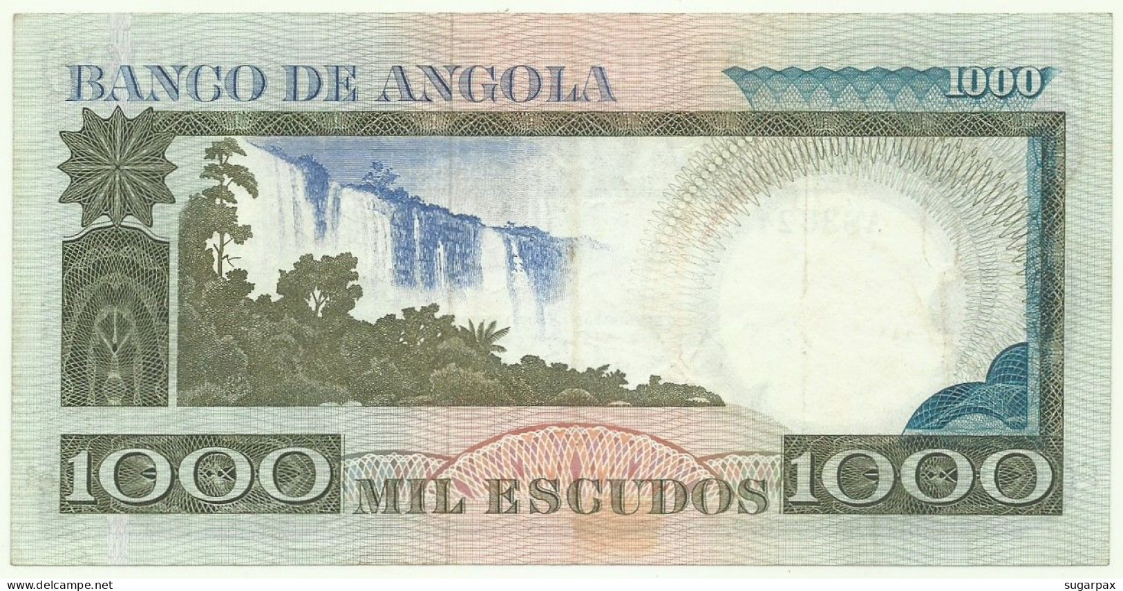 Angola - 1000 Escudos - 10.6.1973 - Pick: 108 - Serie AS - Luiz De Camões - PORTUGAL - 1.000 - Angola