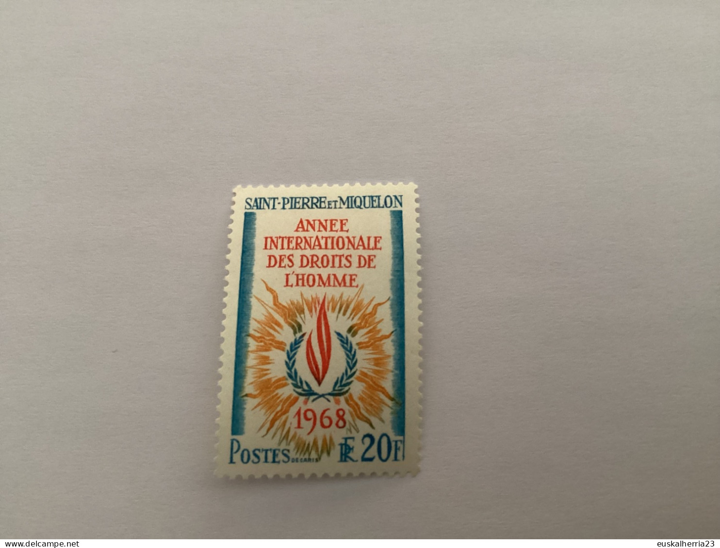 Timbre No384** Saint-Pierre Et Miquelon - Unused Stamps