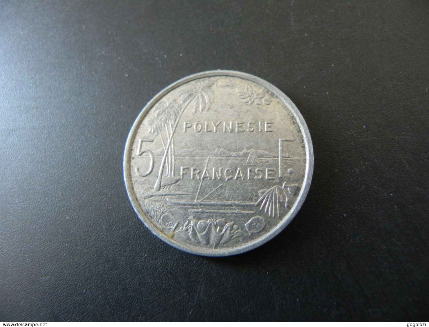 Polynesie Française 5 Francs 1984 - Polynésie Française