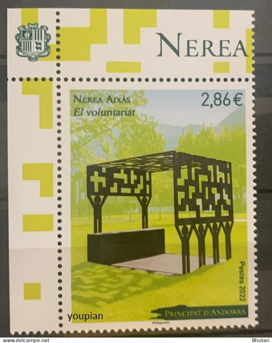 Andorra (French Post) 2022, Nerea Aixas, MNH Single Stamp - Unused Stamps