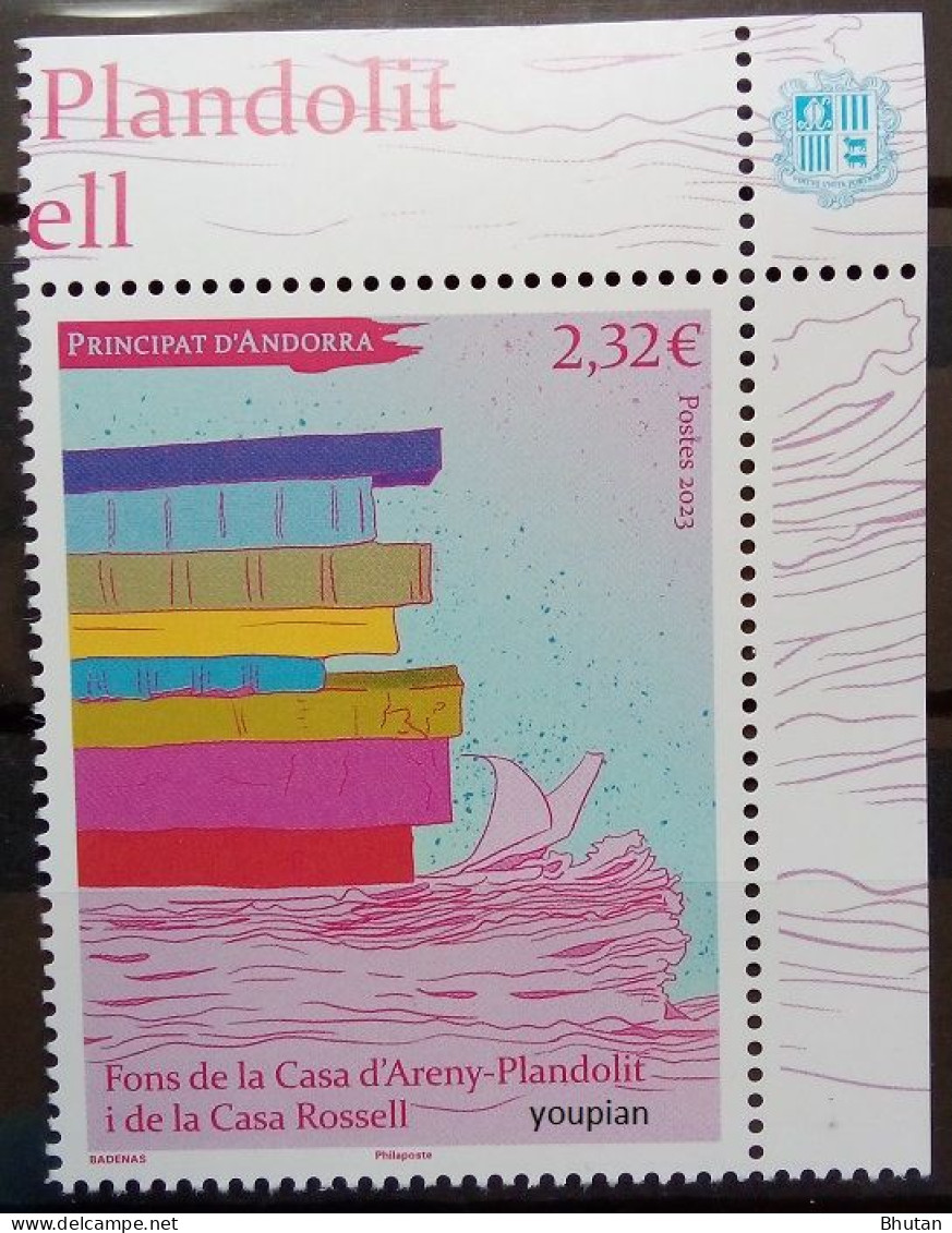 Andorra (French Post) 2023, Casa Rossell Museum, MNH Single Stamp - Nuovi