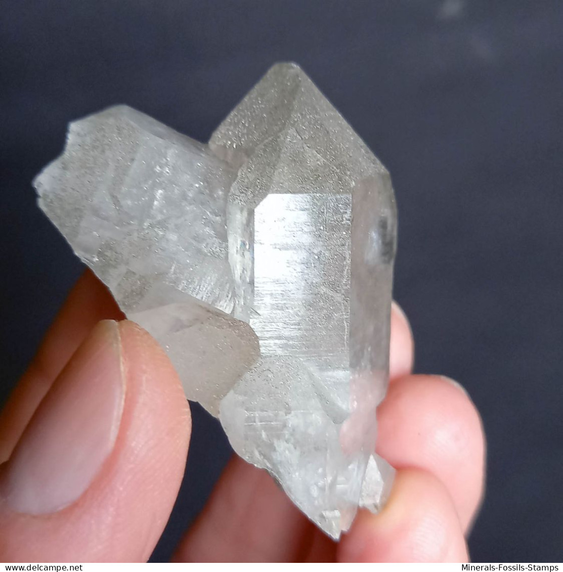 #U19 - Bel Cristallo Di QUARZO (Ghiacciaio Del Gigante, Aosta, Italia) - Minerals