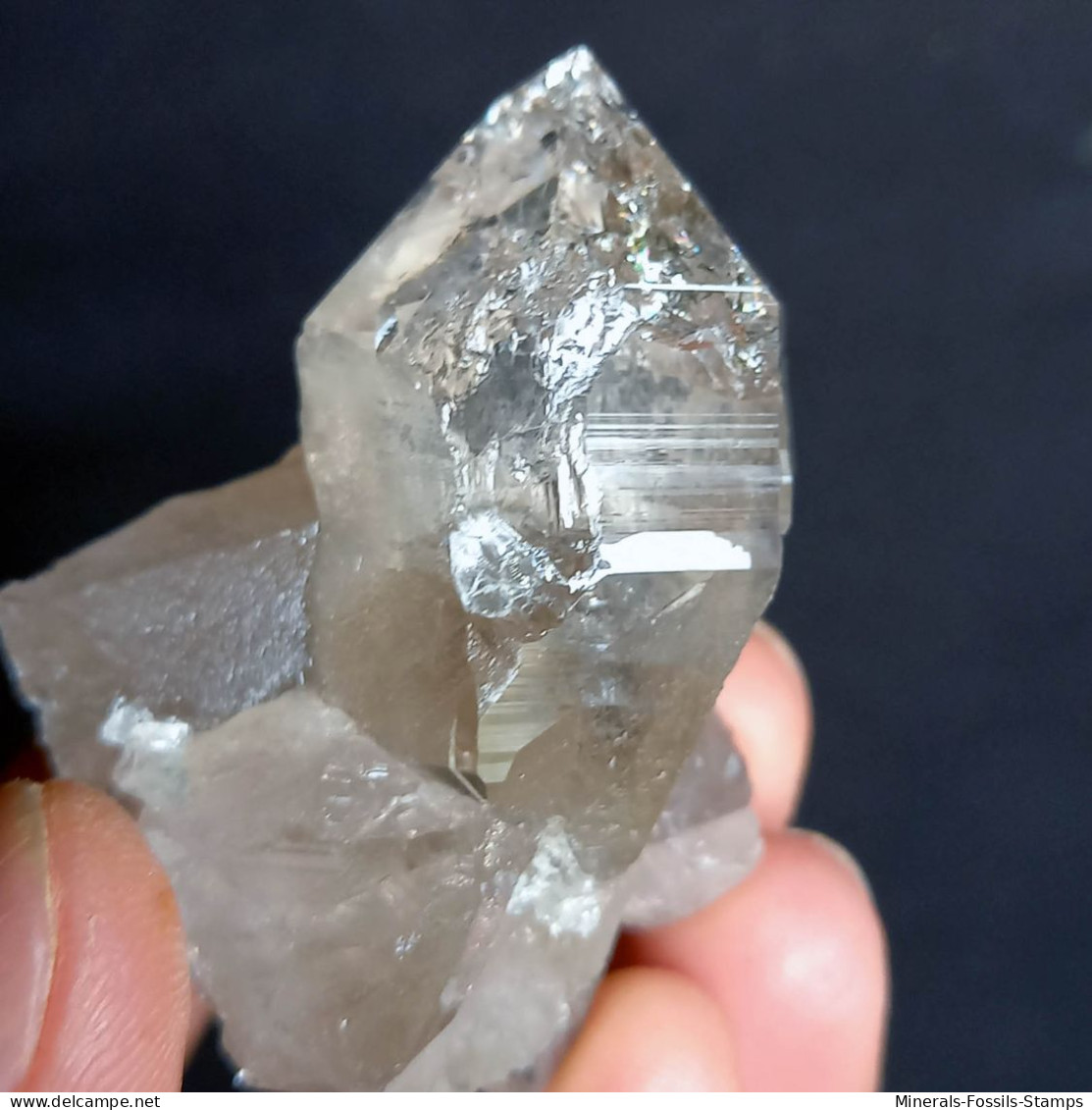 #U21 - Bel Cristallo Di QUARZO (Ghiacciaio Del Gigante, Aosta, Italia) - Mineralien