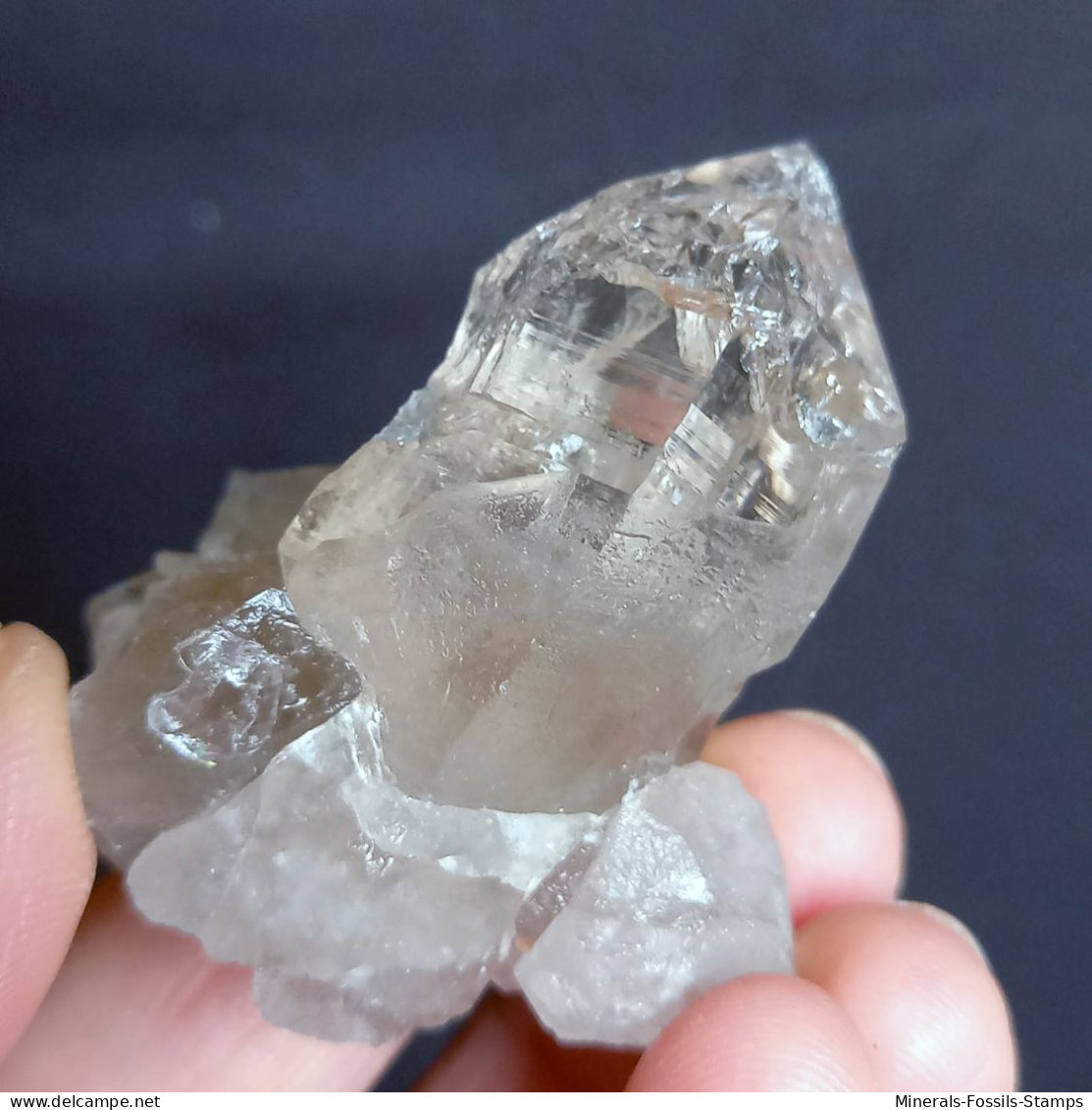 #U21 - Bel cristallo di QUARZO (Ghiacciaio del Gigante, Aosta, Italia)
