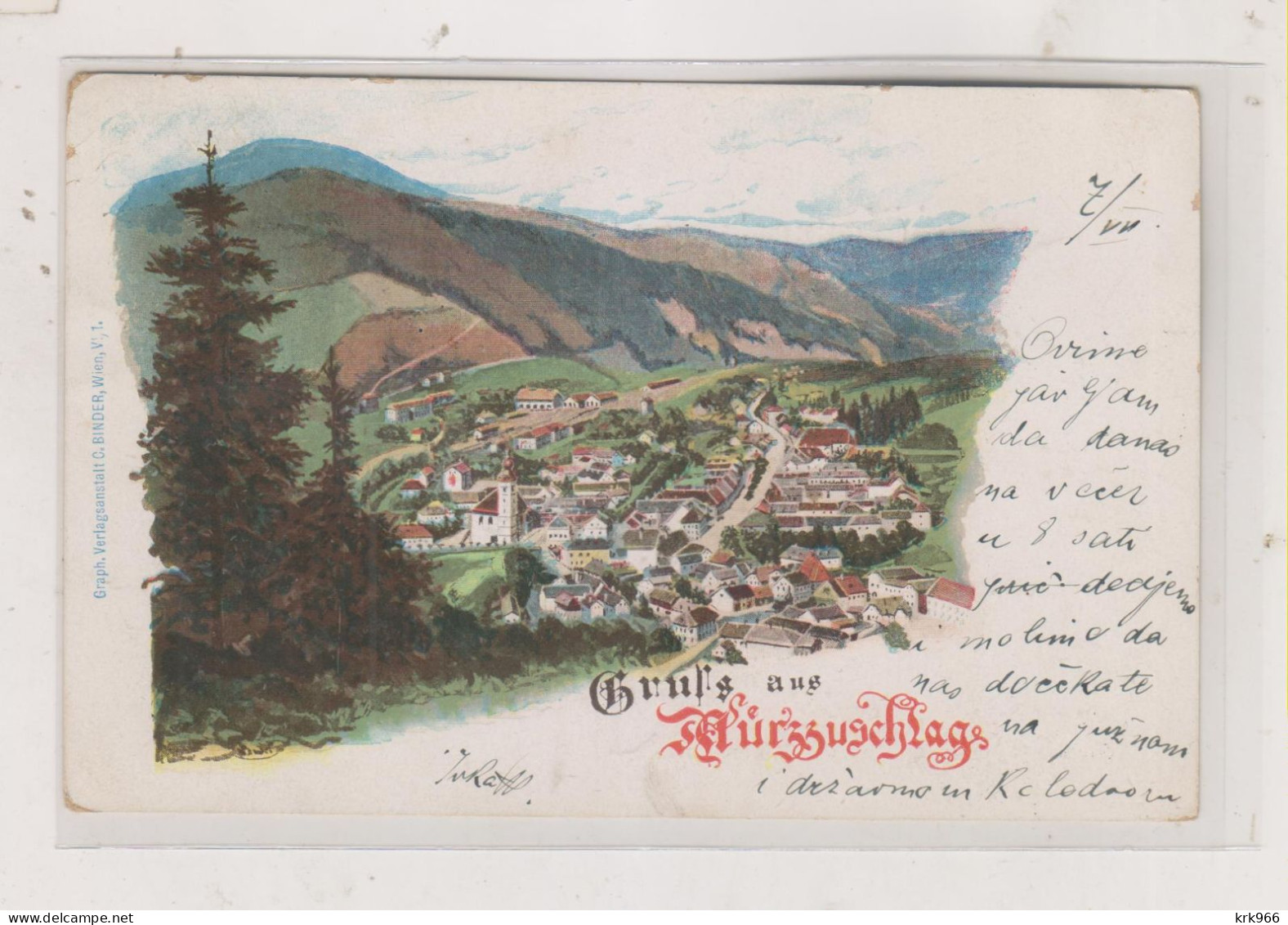 AUSTRIA MURZZUSCHLAG Nice Postcard - Mürzzuschlag