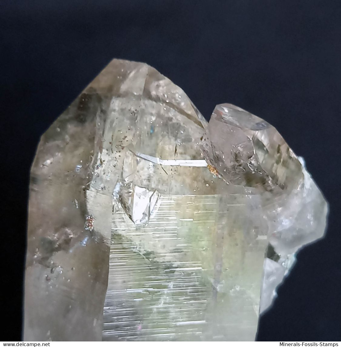 #U25 – Schöne QUARZ kristall (Riesengletscher, Aosta, Italien)