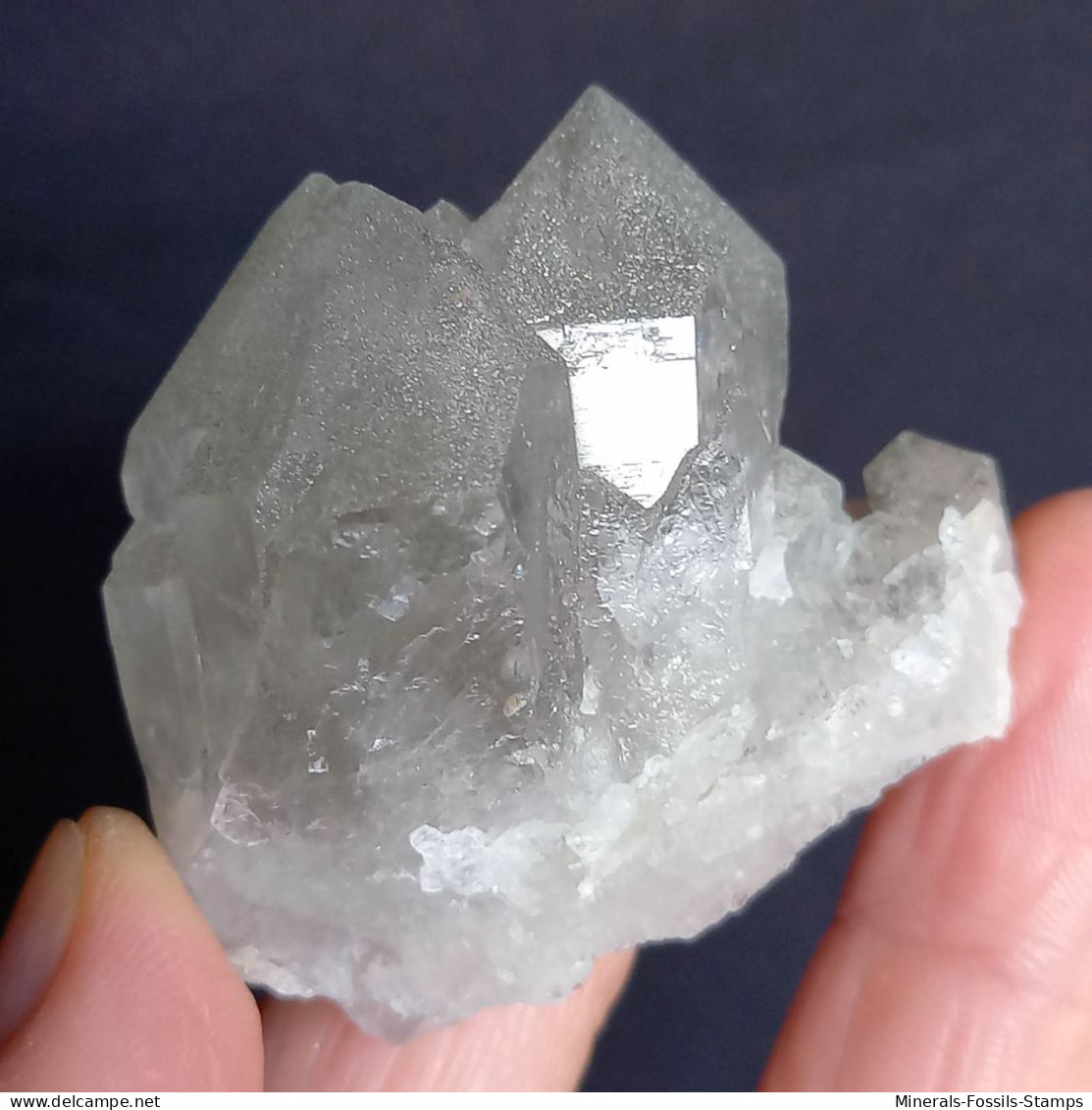 #U26 - Beau Cristal QUARTZ (Glacier Géant, Aoste, Italie) - Minerals