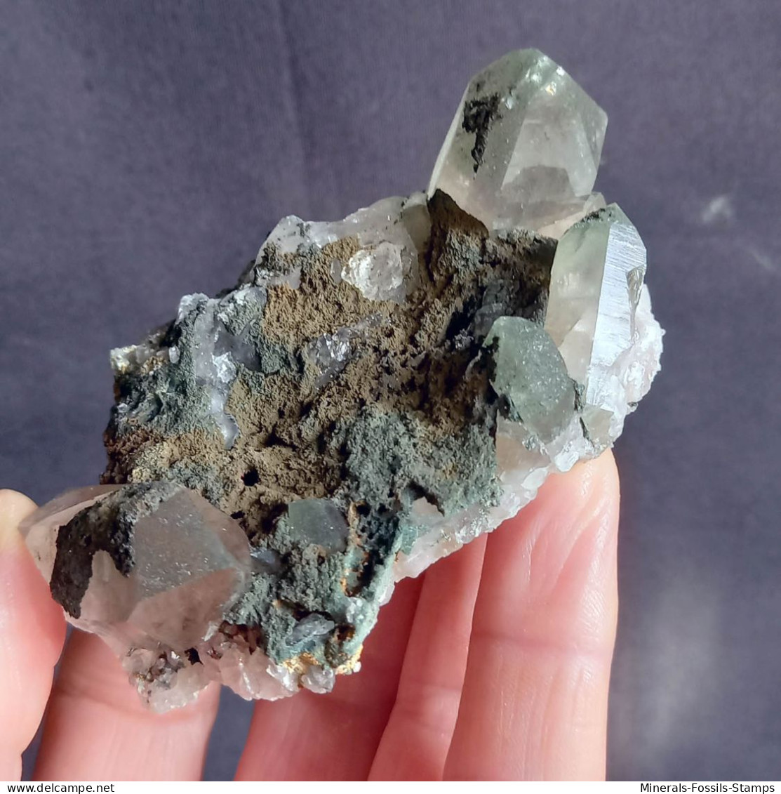 #V44 - Bel QUARZO CristallI (Val Bedretto, Svizzera) - Minerales