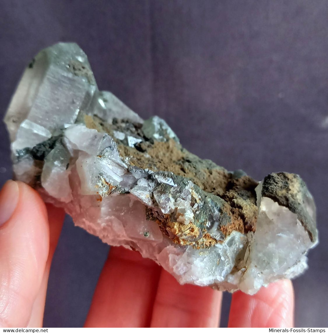 #V44 - Bel QUARZO CristallI (Val Bedretto, Svizzera) - Minerali