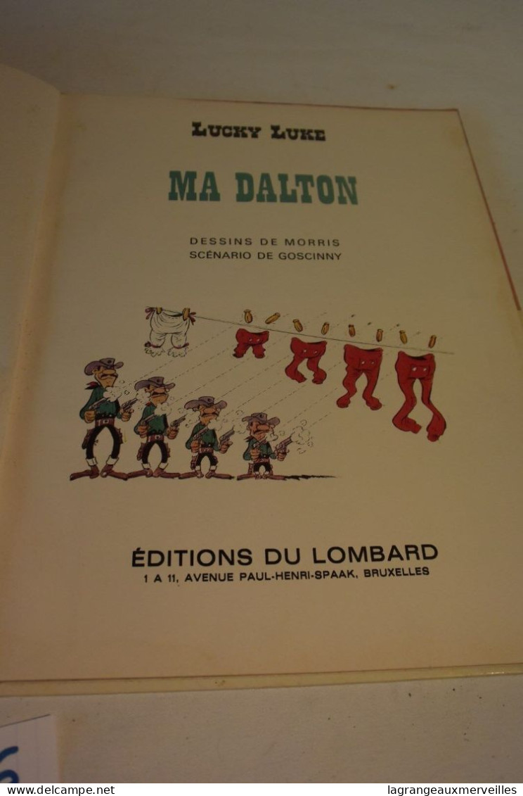 C36 Bande Dessinée Lucky Luke Ma Dalton Dargaud 1971 Ed Lombard - Lucky Luke