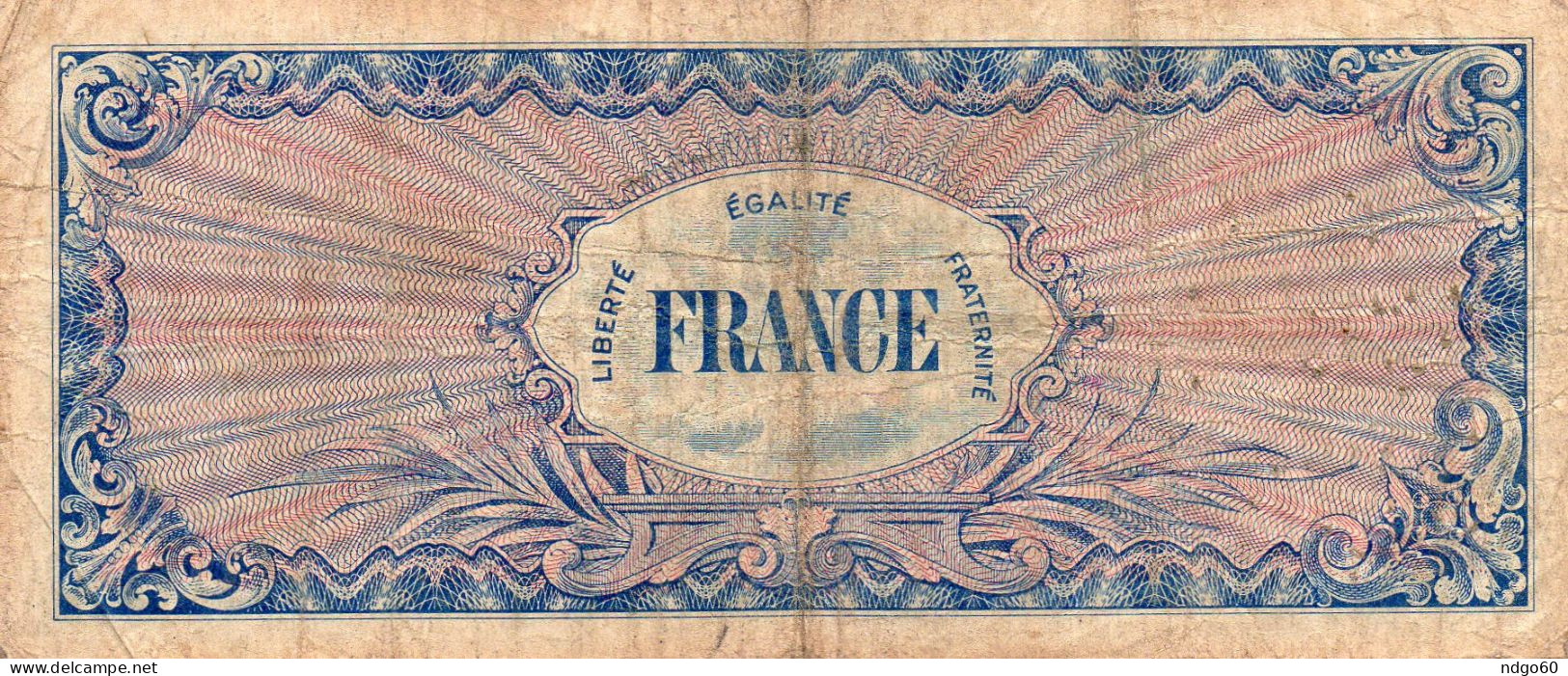 Billet 100  Fr Du Trésor " Verso France " - 1945 Verso France