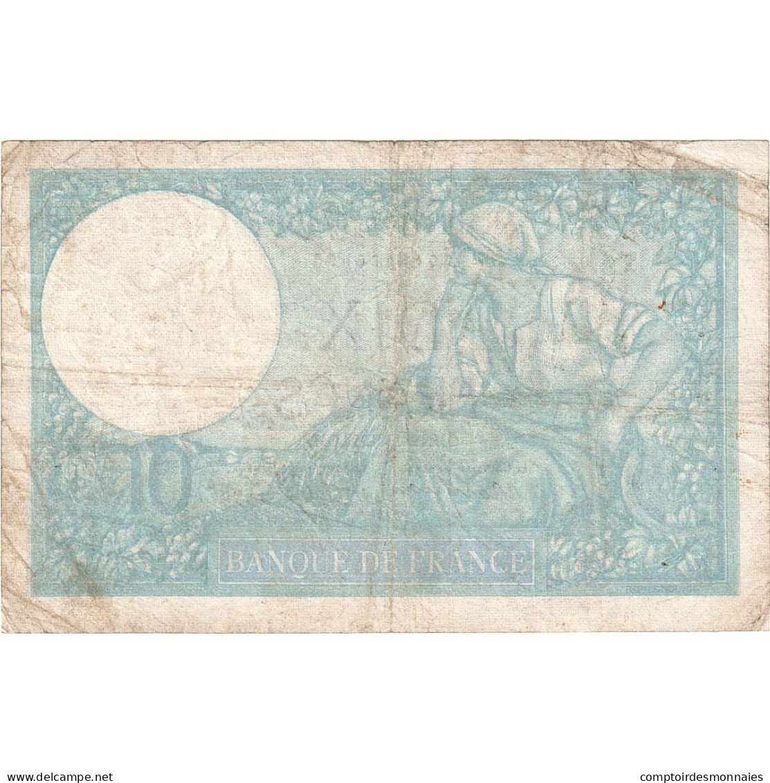 France, 10 Francs, Minerve, 1940, C.81780, TTB, Fayette:07.24, KM:84 - 10 F 1916-1942 ''Minerve''