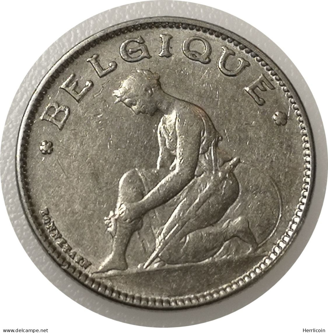 Monnaie Belgique - 1923 - 1 Franc - Albert Ier - Type Bonnetain En Français - 1 Frank