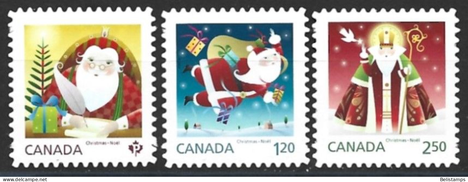 Canada 2014. Scott #2798-2800 (MNH) Christmas  *Complete Set* - Neufs