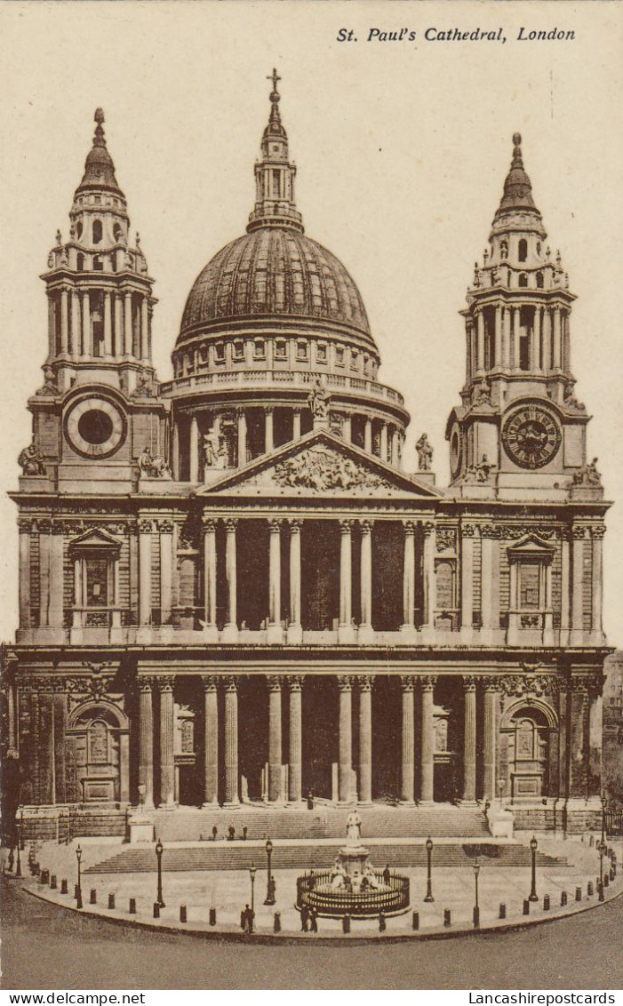 Postcard St Paul's Cathedral London My Ref B14859 - St. Paul's Cathedral