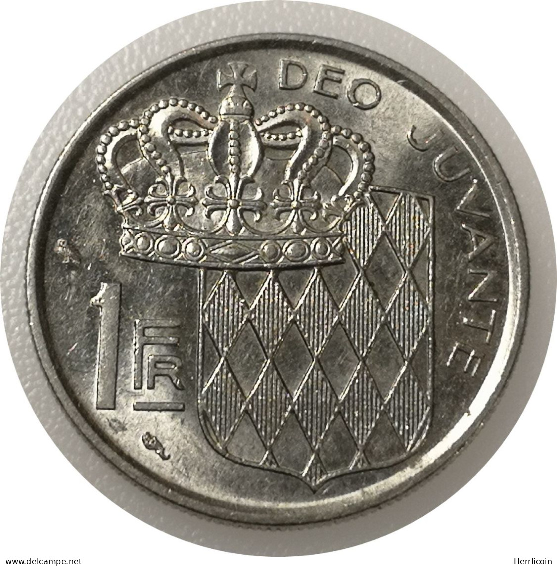 Monnaie Monaco - 1966 - 1 Franc Rainier III - 1960-2001 Nouveaux Francs