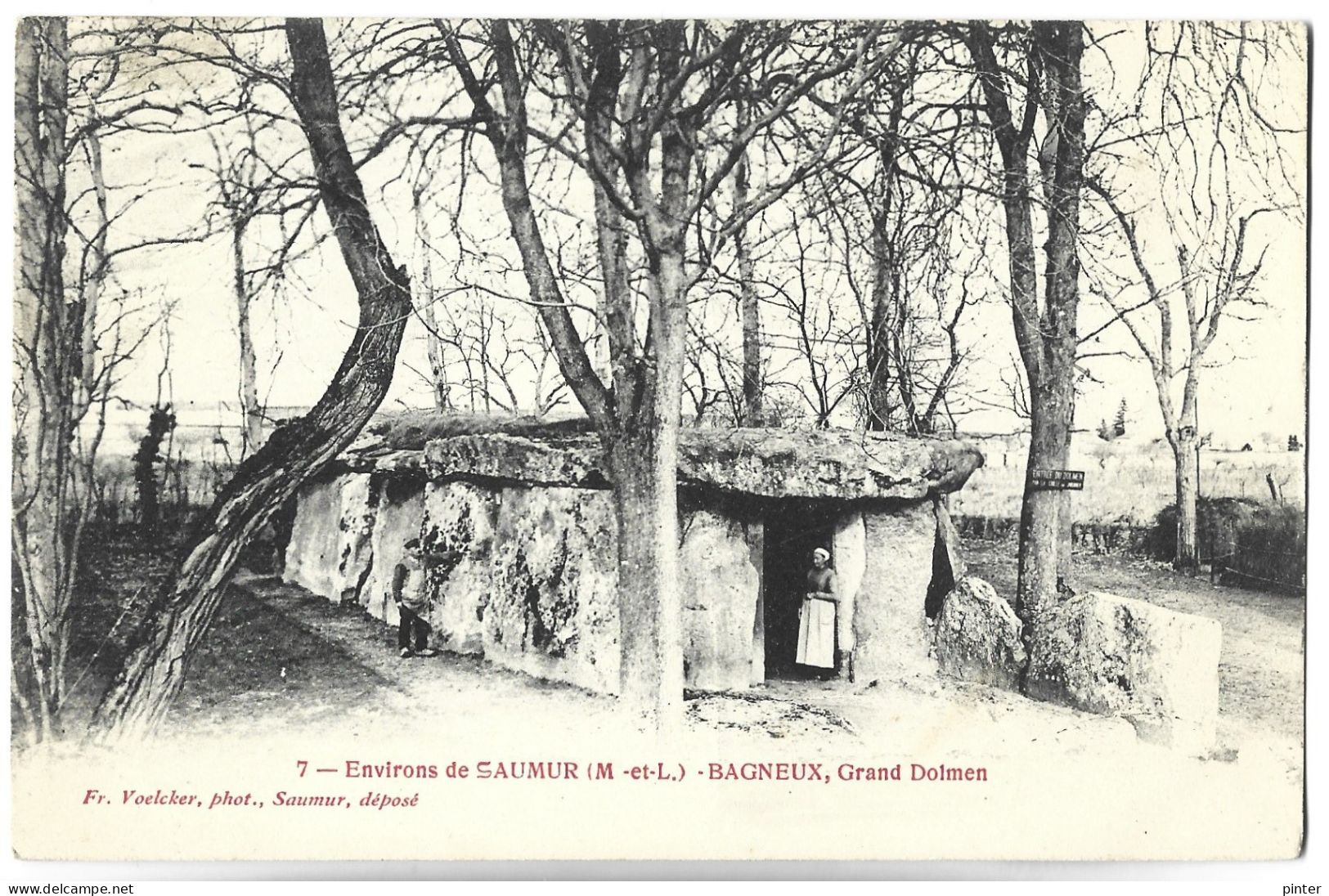 Grand DOLMEN - Environs De SAUMUR - BAGNEUX - Dolmen & Menhirs