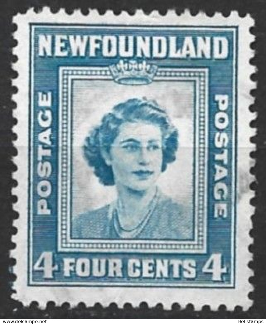 Newfoundland 1947. Scott #269 (U) Princess Elizabeth  *Complete Issue* - Usados