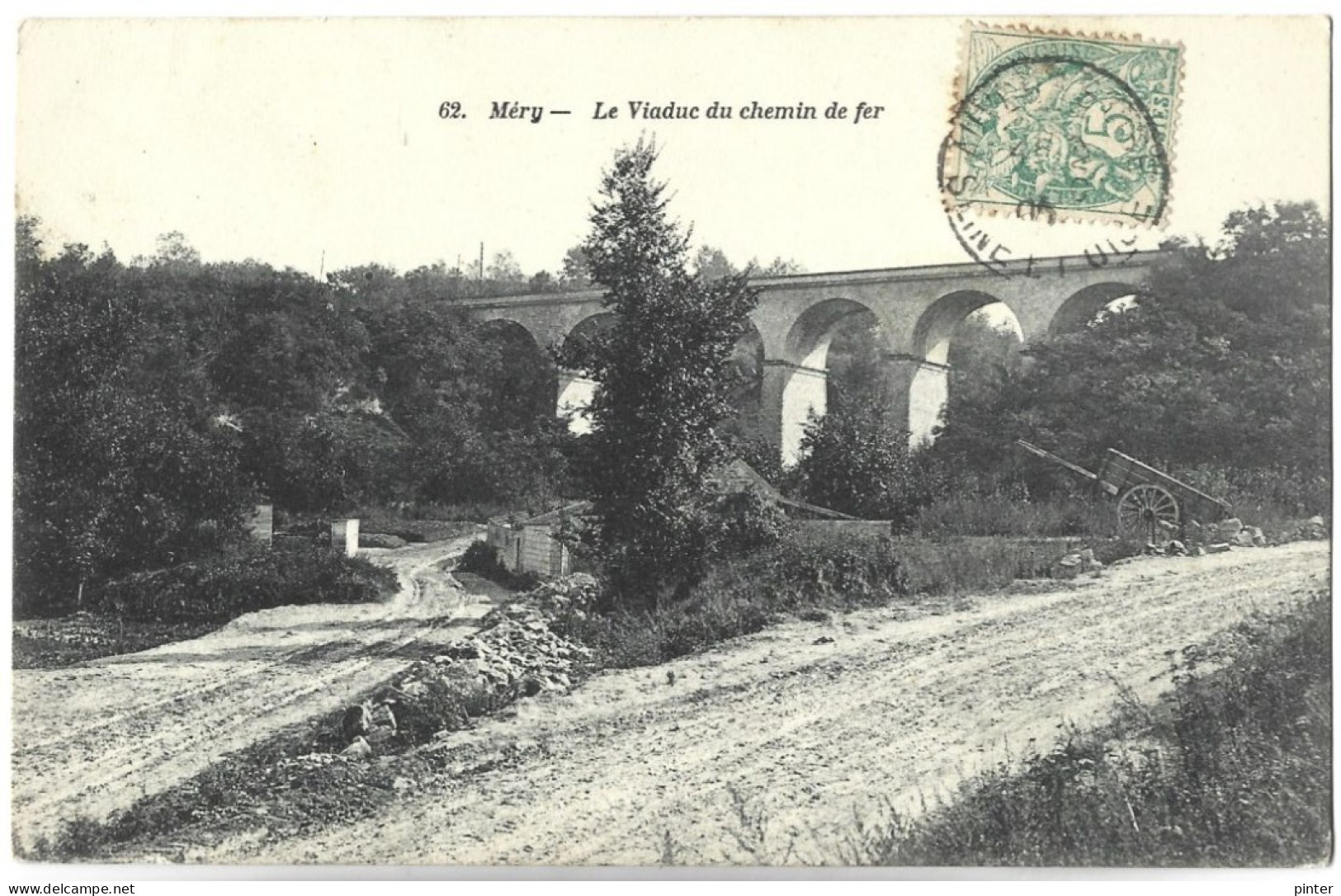 MERY - Le Viaduc Du Chemin De Fer - Mery Sur Oise