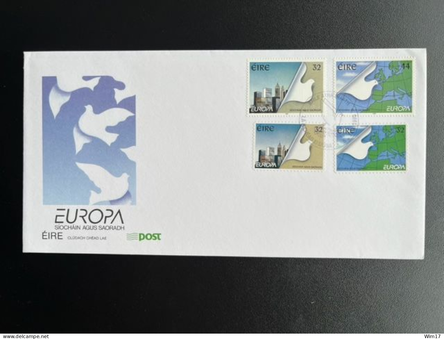 IRELAND EIRE 1995 FDC EUROPA CEPT 06-09-1995 IERLAND - FDC