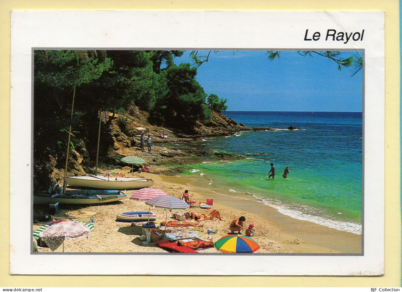 83. LE RAYOL – La Plage (animée) (voir Scan Recto/verso) - Rayol-Canadel-sur-Mer