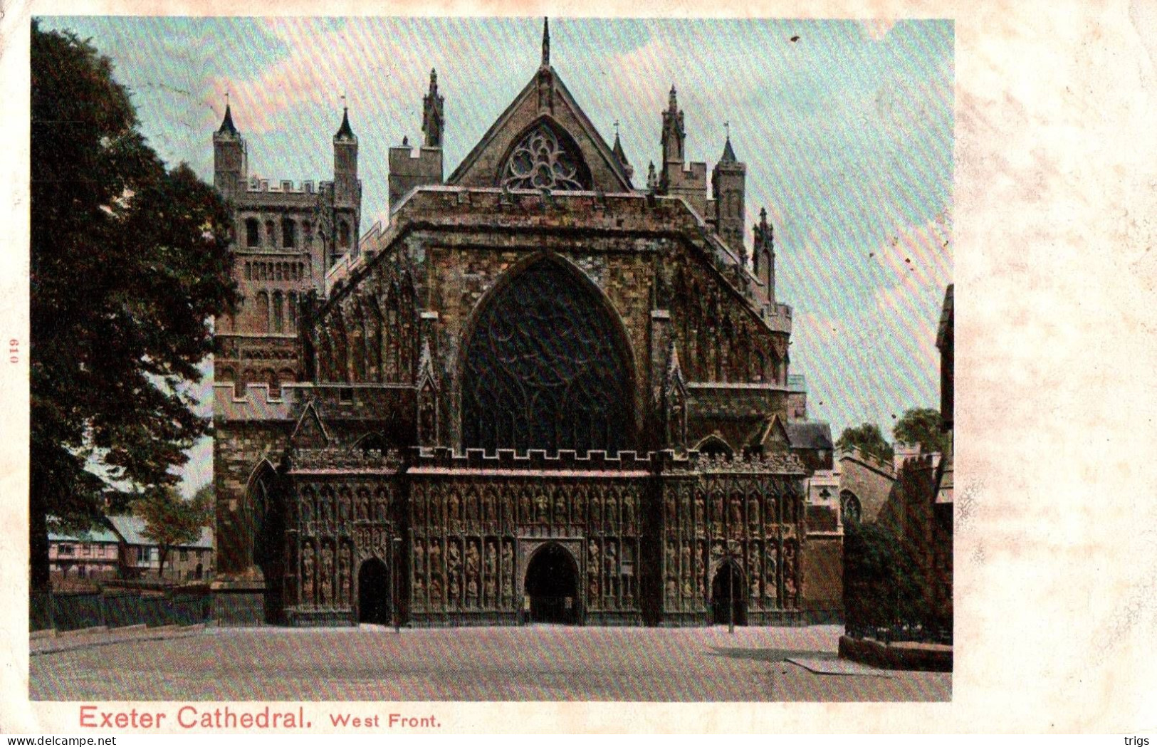 Exeter (Cathedral) - West Front - Exeter